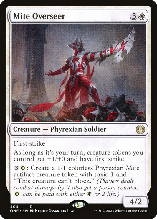Mite Overseer – Phyrexia: All Will Be One [ONE] – D – #404