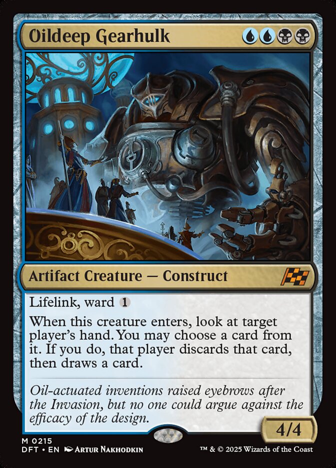 Oildeep Gearhulk – Aetherdrift [DFT] – English – #215