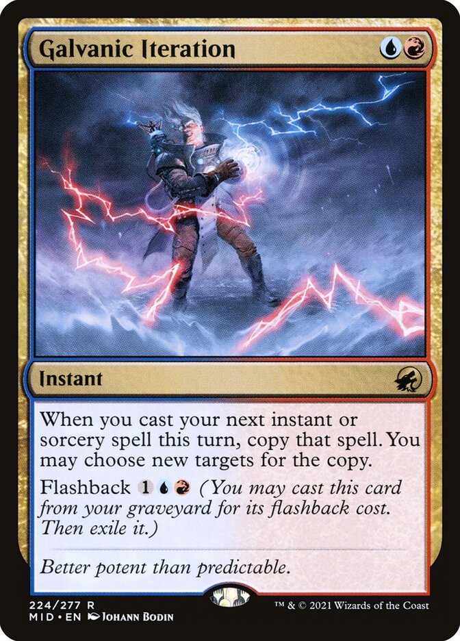 Galvanic Iteration – Innistrad: Midnight Hunt [MID] – English – #224