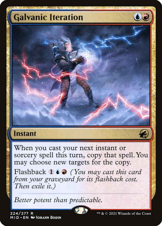 Galvanic Iteration – Innistrad: Midnight Hunt [MID] – English – #224