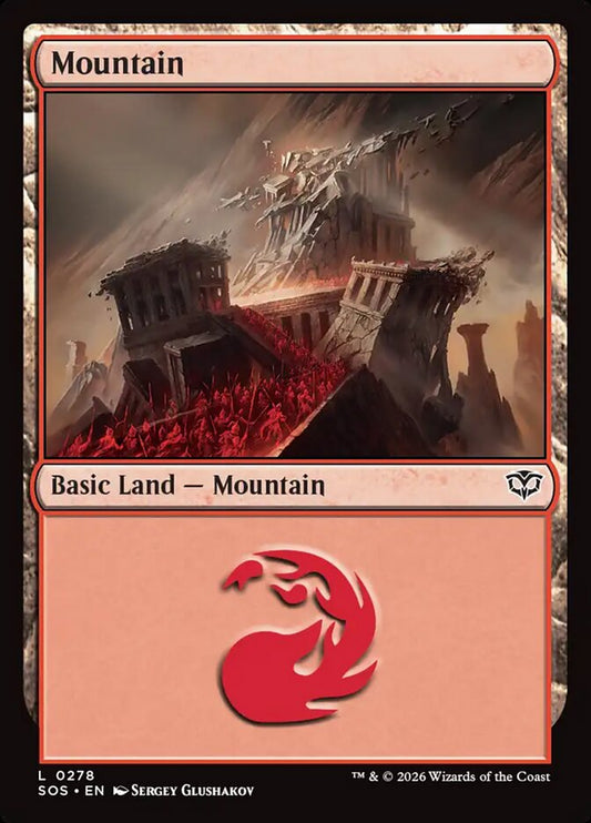 Mountain – Secrets of Strixhaven [SOS] – English – #278