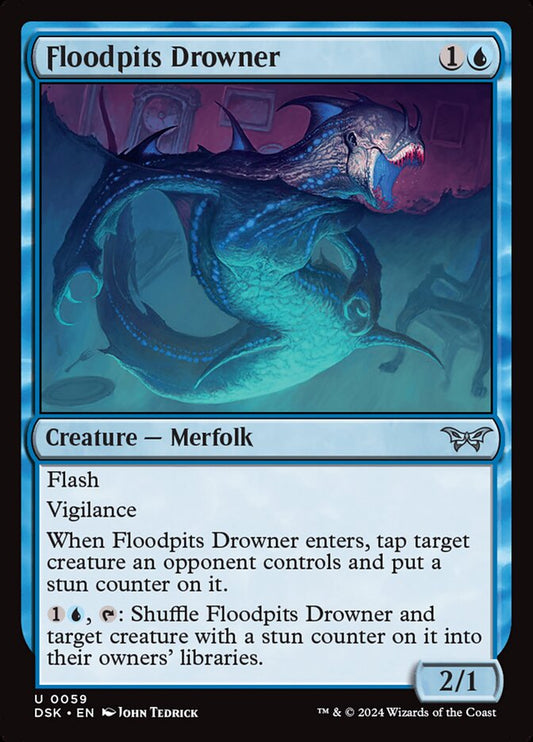Floodpits Drowner – Duskmourn: House of Horror [DSK] – English – #59