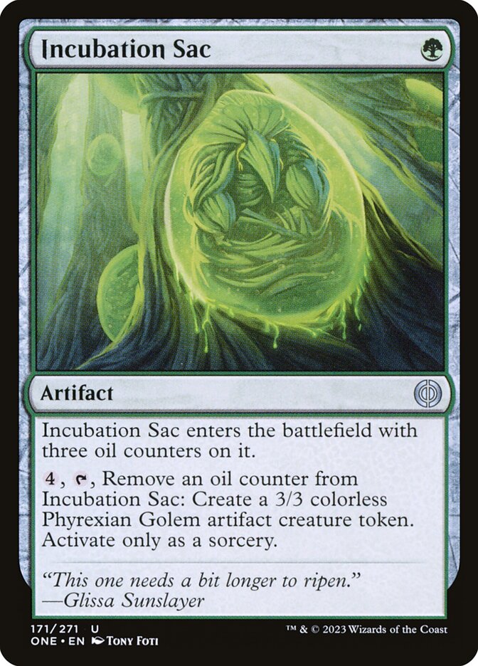 Incubation Sac – Phyrexia: All Will Be One [ONE] – D – #171