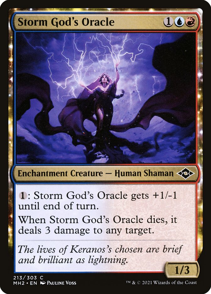 Storm God's Oracle – Modern Horizons 2 [MH2] – English – #213