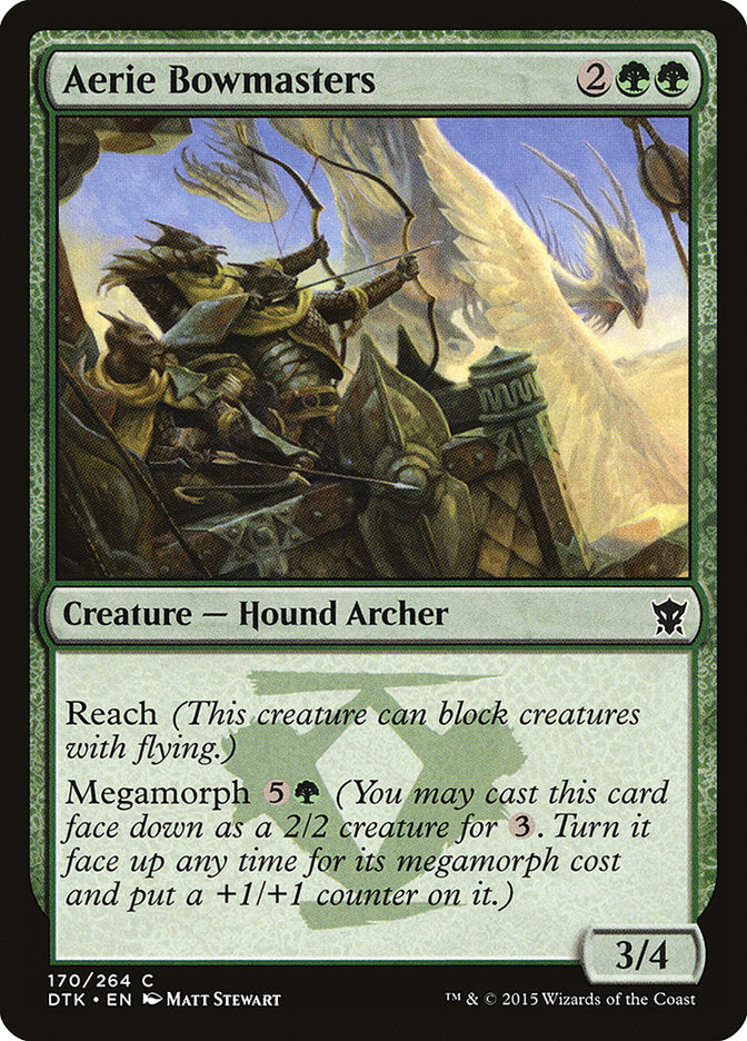 Aerie Bowmasters – Dragons of Tarkir [DTK] – English – #170