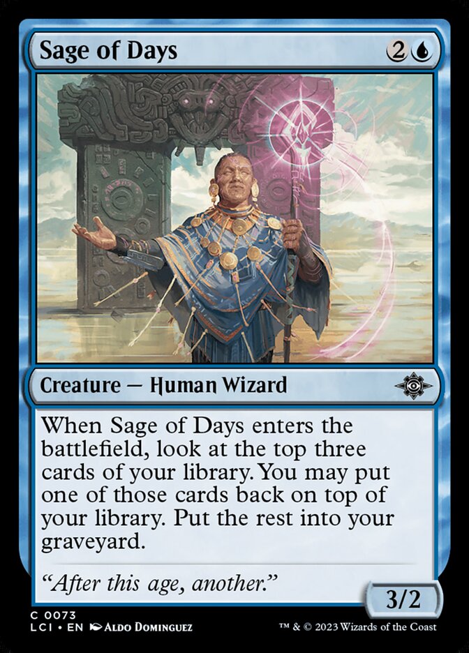 Sage of Days – The Lost Caverns of Ixalan [LCI] – D – #73