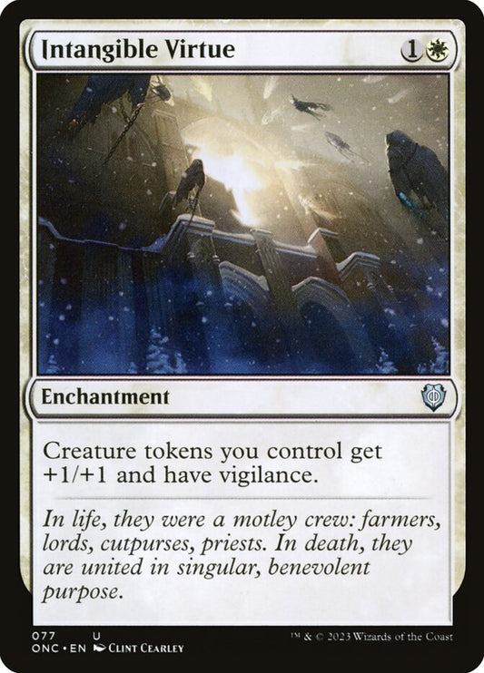 Intangible Virtue – Phyrexia: All Will Be One Commander [ONC] – D – #77