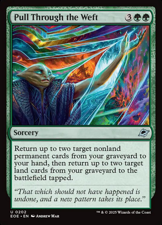 Pull Through the Weft – Edge of Eternities [EOE] – English – #202