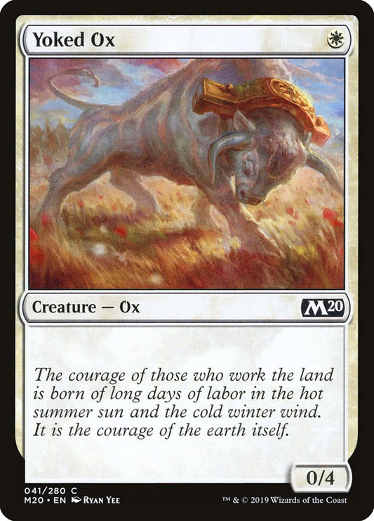 Yoked Ox – Core Set 2020 [M20] – D – #41