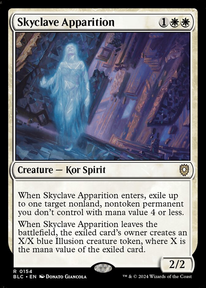 Skyclave Apparition – Bloomburrow Commander [BLC] – English – #154
