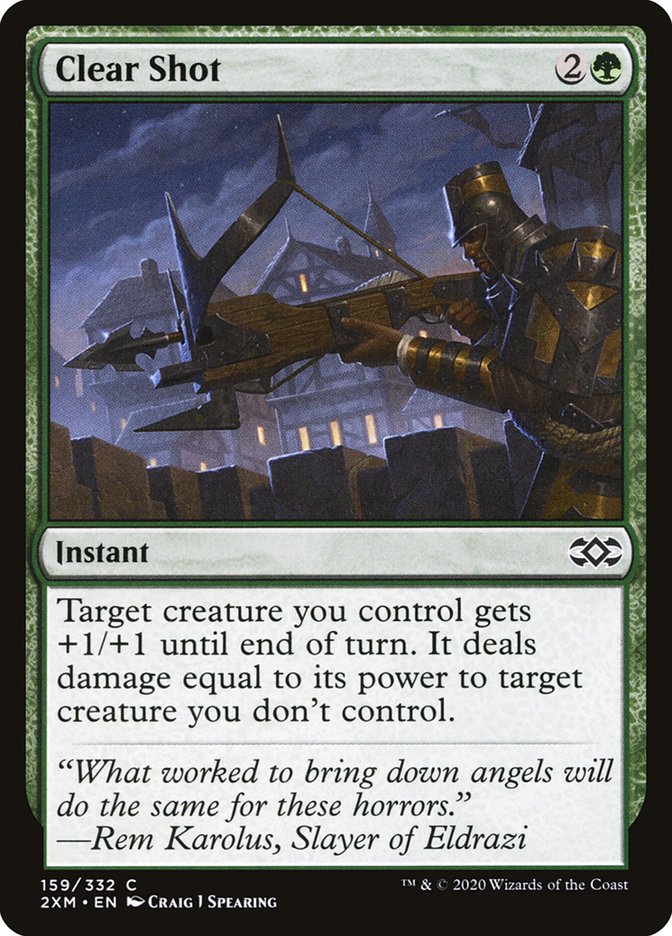 Clear Shot – Double Masters [2XM] – English – #159