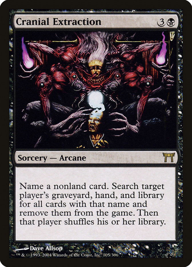 Cranial Extraction – Champions of Kamigawa [CHK] – English – #105