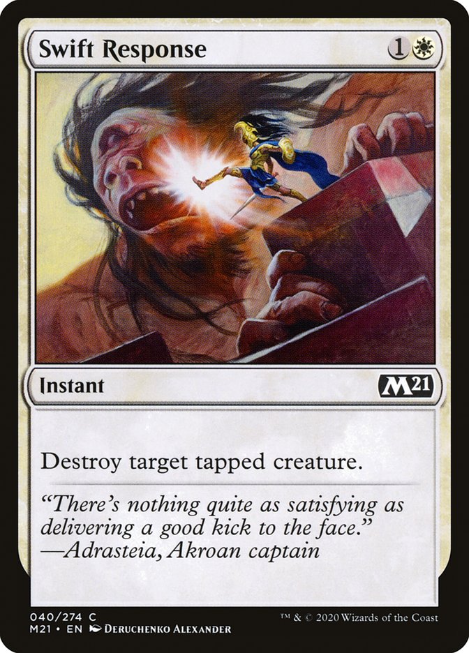 Swift Response – Core Set 2021 [M21] – English – #40