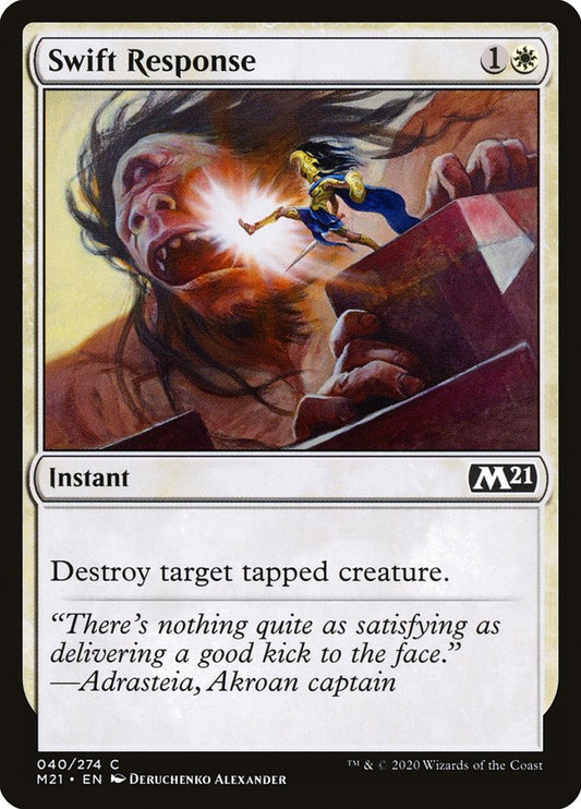 Swift Response – Core Set 2021 [M21] – English – #40