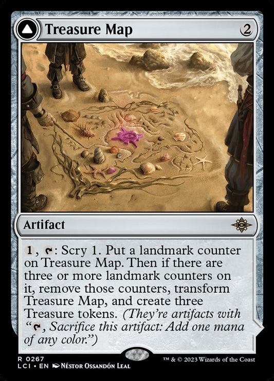 Treasure Map // Treasure Cove – The Lost Caverns of Ixalan [LCI] – D – #267