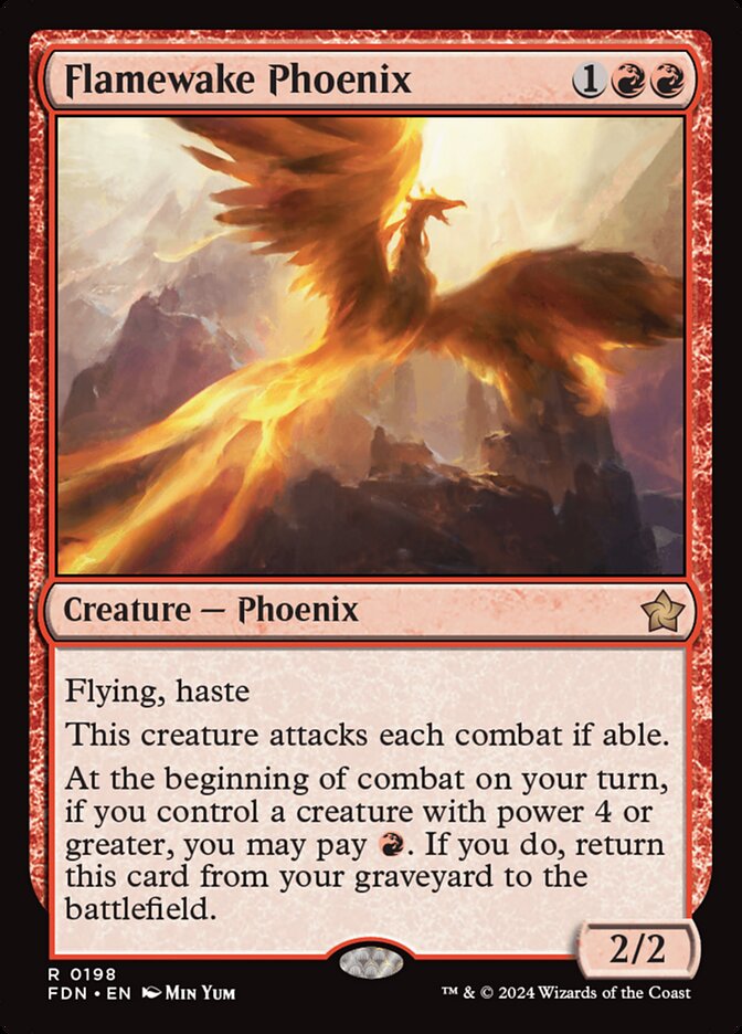 Flamewake Phoenix – Foundations [FDN] – D – #198