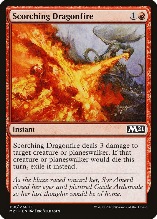 Scorching Dragonfire – Core Set 2021 [M21] – English – #158