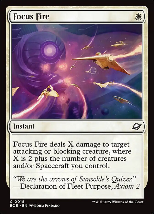 Focus Fire – Edge of Eternities [EOE] – D – #18