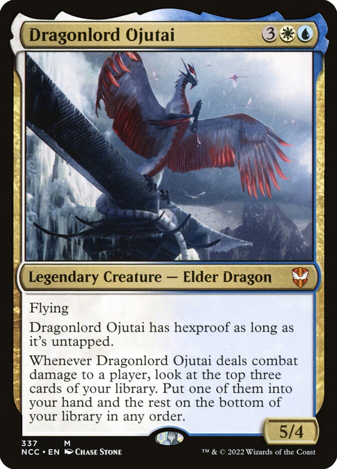 Dragonlord Ojutai – New Capenna Commander [NCC] – English – #337