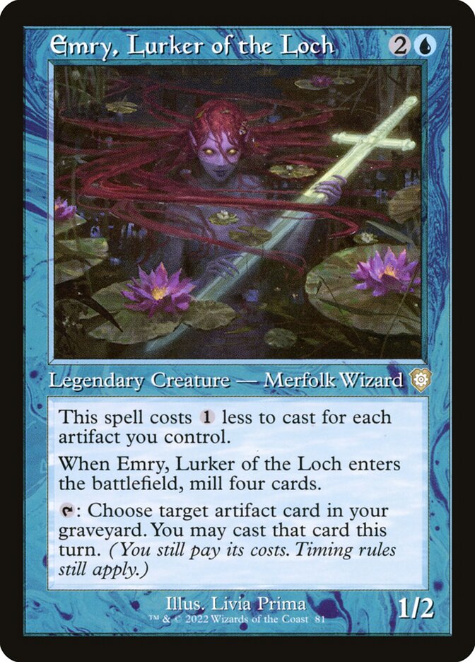 Emry, Lurker of the Loch – The Brothers' War Commander [BRC] – English – #81