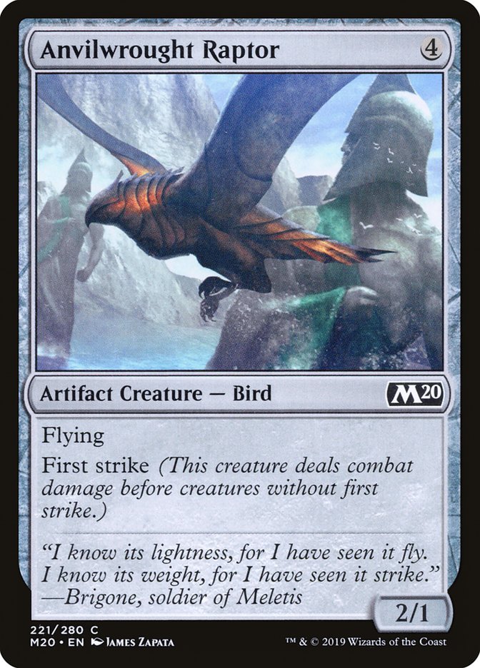 Anvilwrought Raptor – Core Set 2020 [M20] – D – #221