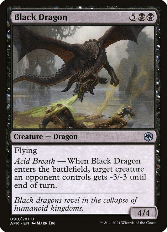 Black Dragon – Adventures in the Forgotten Realms [AFR] – English – #90