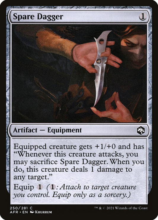 Spare Dagger – Adventures in the Forgotten Realms [AFR] – D – #250