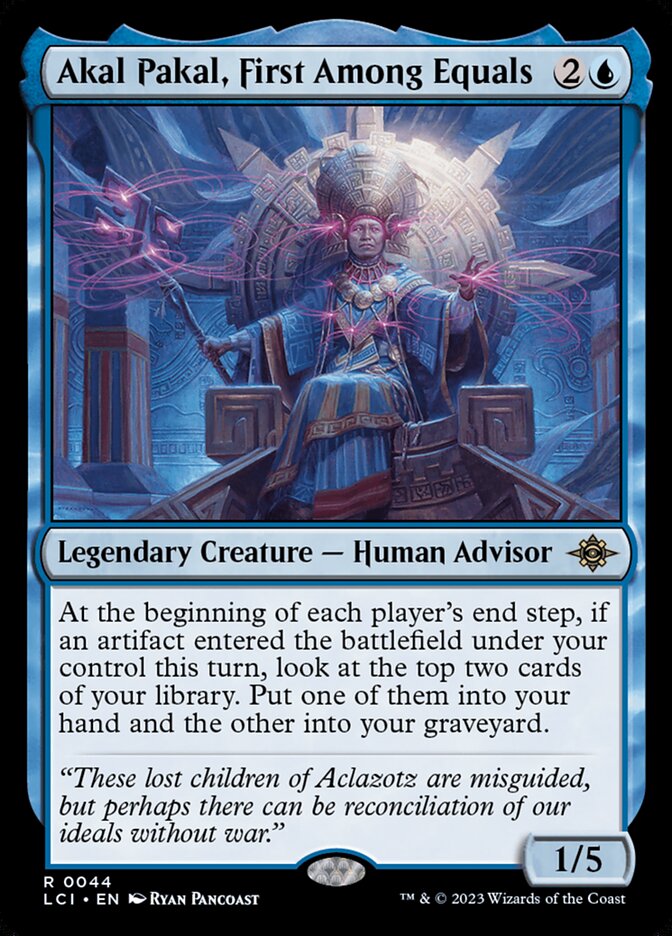 Akal Pakal, First Among Equals – The Lost Caverns of Ixalan [LCI] – English – #44