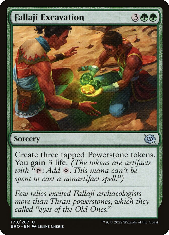 Fallaji Excavation – The Brothers' War [BRO] – D – #178