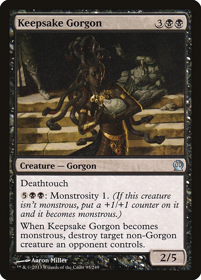 Keepsake Gorgon – Theros [THS] – English – #93