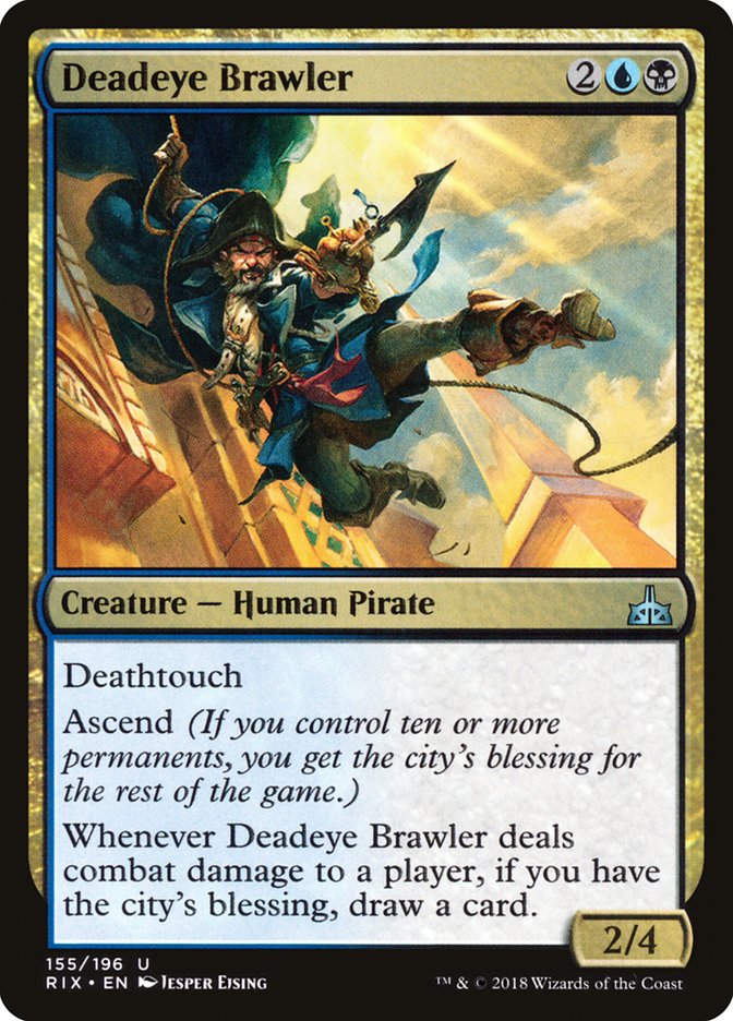 Deadeye Brawler – Rivals of Ixalan [RIX] – D – #155