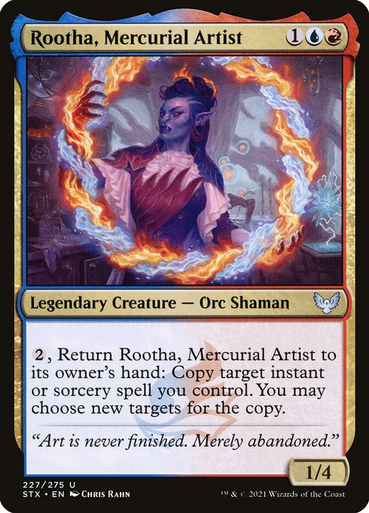 Rootha, Mercurial Artist – Strixhaven: School of Mages [STX] – English – #227