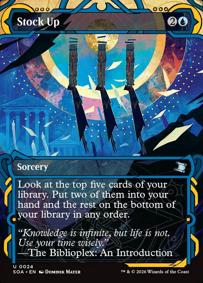 Stock Up – Secrets of Strixhaven Mystical Archive [SOA] – English – #24