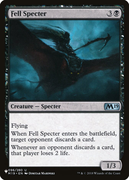 Fell Specter – The List [PLST] – English – #M19-96