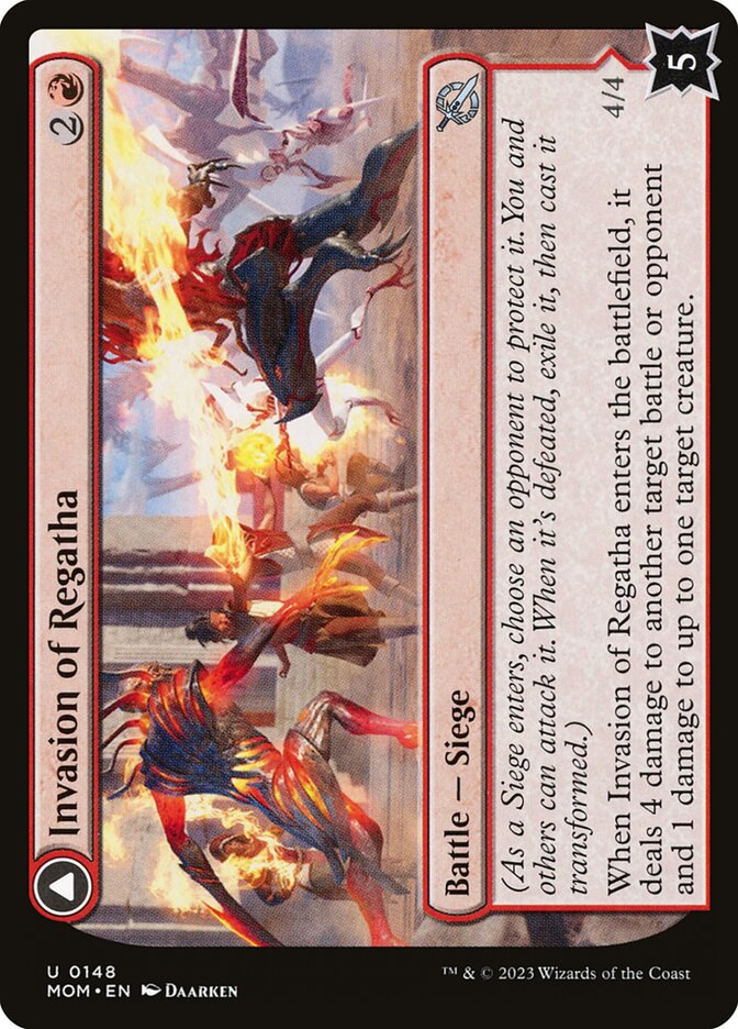 Invasion of Regatha // Disciples of the Inferno – March of the Machine [MOM] – English – #148