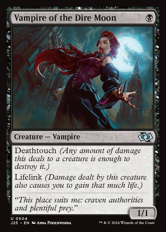 Vampire of the Dire Moon – Foundations Jumpstart [J25] – English – #504