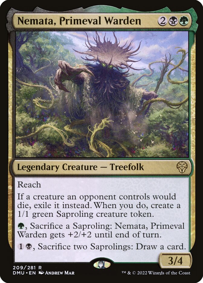 Nemata, Primeval Warden – Dominaria United [DMU] – English – #209