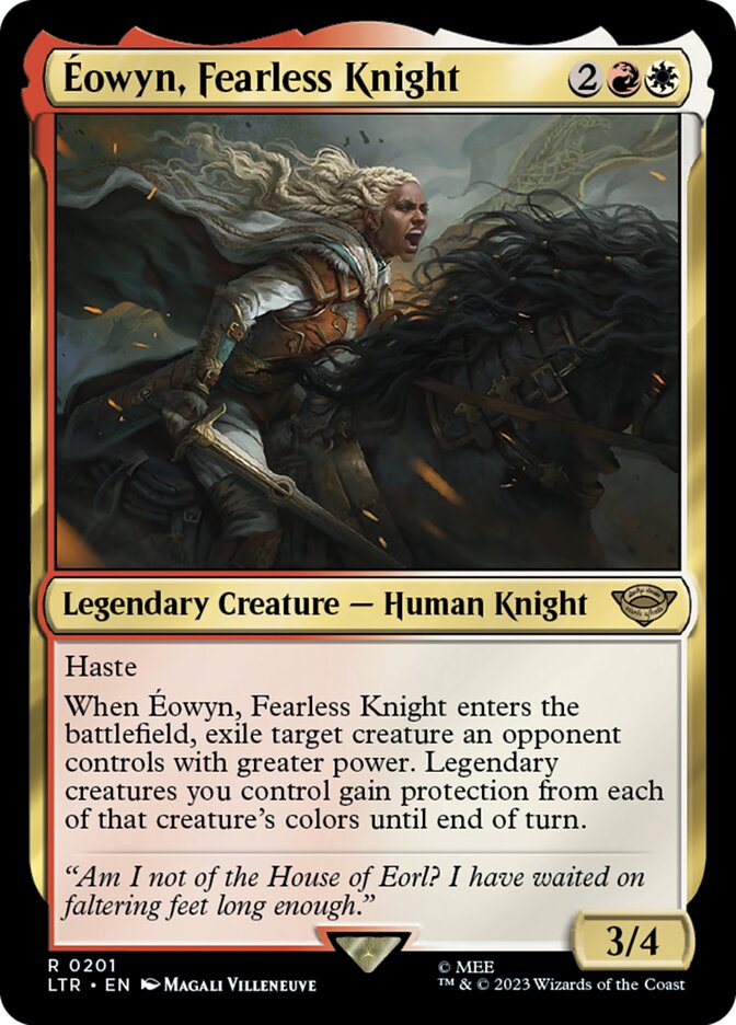 Éowyn, Fearless Knight – The Lord of the Rings: Tales of Middle-earth [LTR] – English – #201