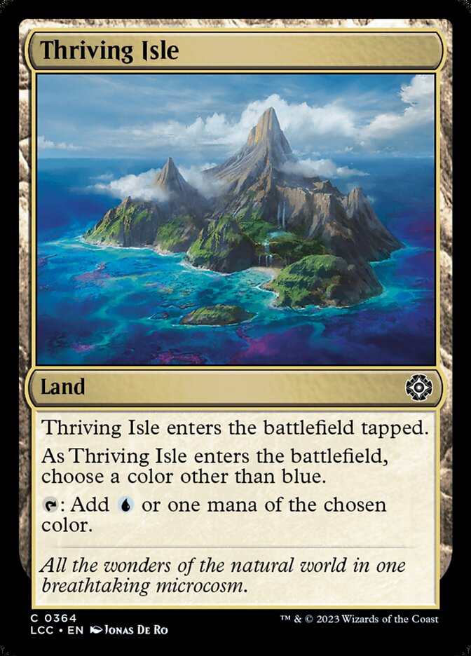 Thriving Isle – The Lost Caverns of Ixalan Commander [LCC] – English – #364