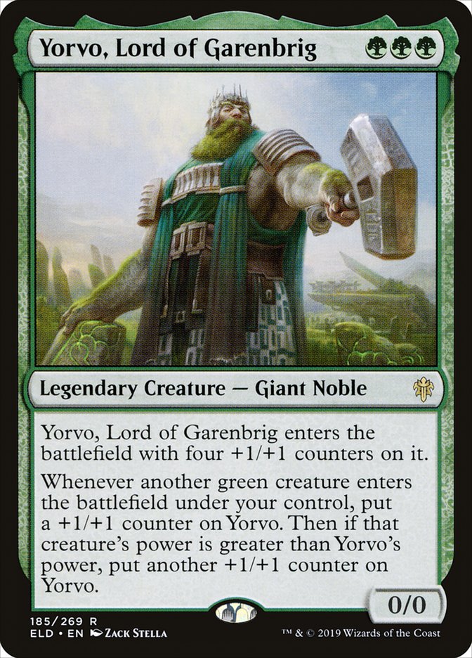 Yorvo, Lord of Garenbrig – Throne of Eldraine [ELD] – English – #185