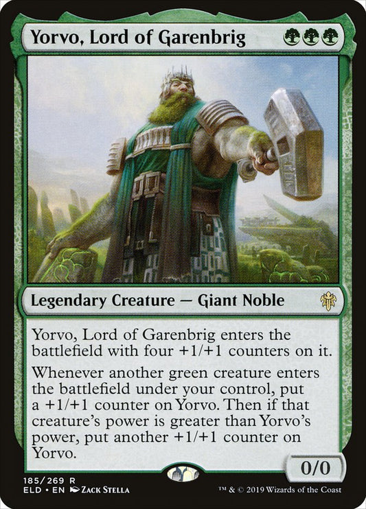 Yorvo, Lord of Garenbrig – Throne of Eldraine [ELD] – English – #185