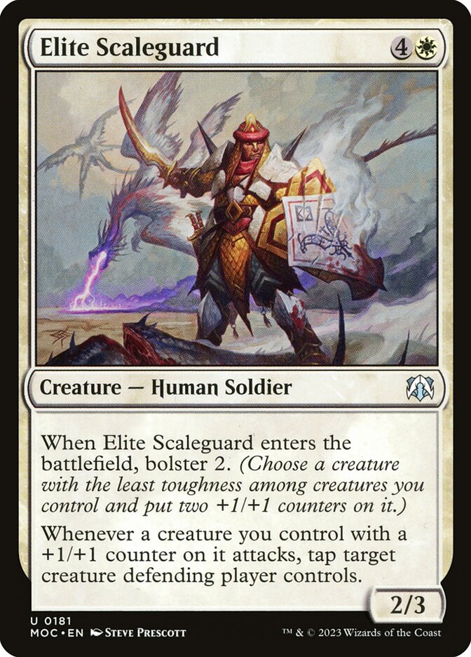 Elite Scaleguard – March of the Machine Commander [MOC] – D – #181