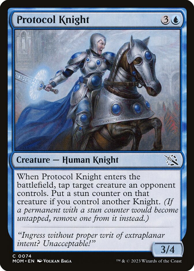 Protocol Knight – March of the Machine [MOM] – D – #74