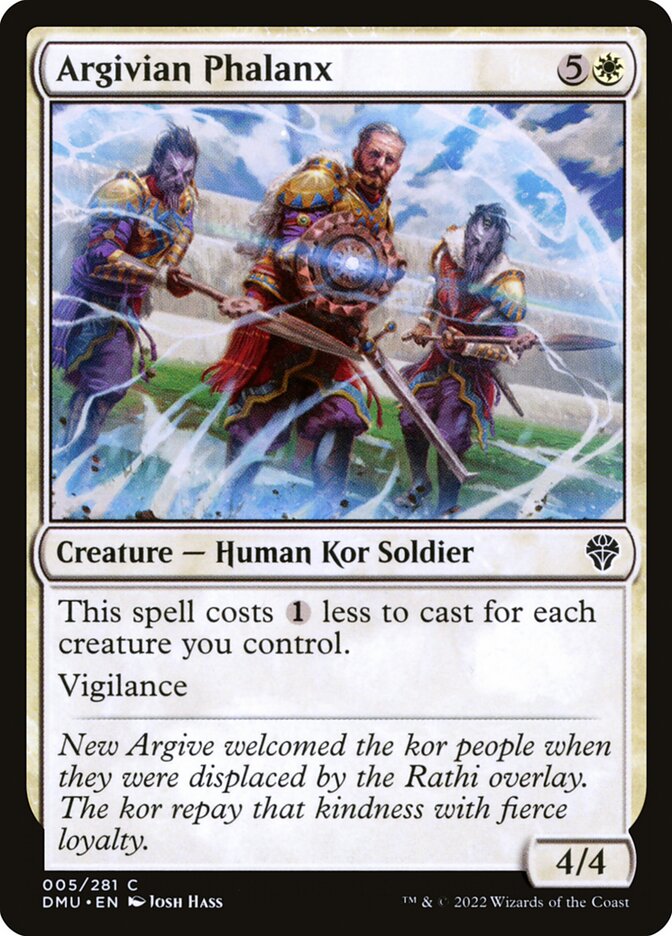 Argivian Phalanx – Dominaria United [DMU] – D – #5
