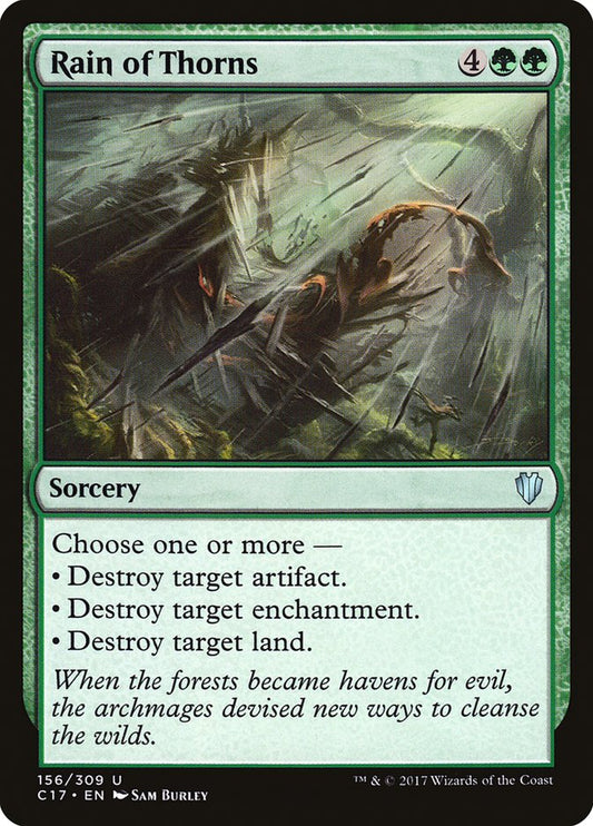 Rain of Thorns – Commander 2017 [C17] – English – #156