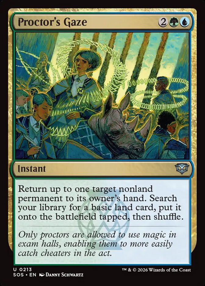 Proctor's Gaze – Secrets of Strixhaven [SOS] – English – #213