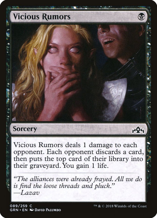 Vicious Rumors – Guilds of Ravnica [GRN] – D – #89