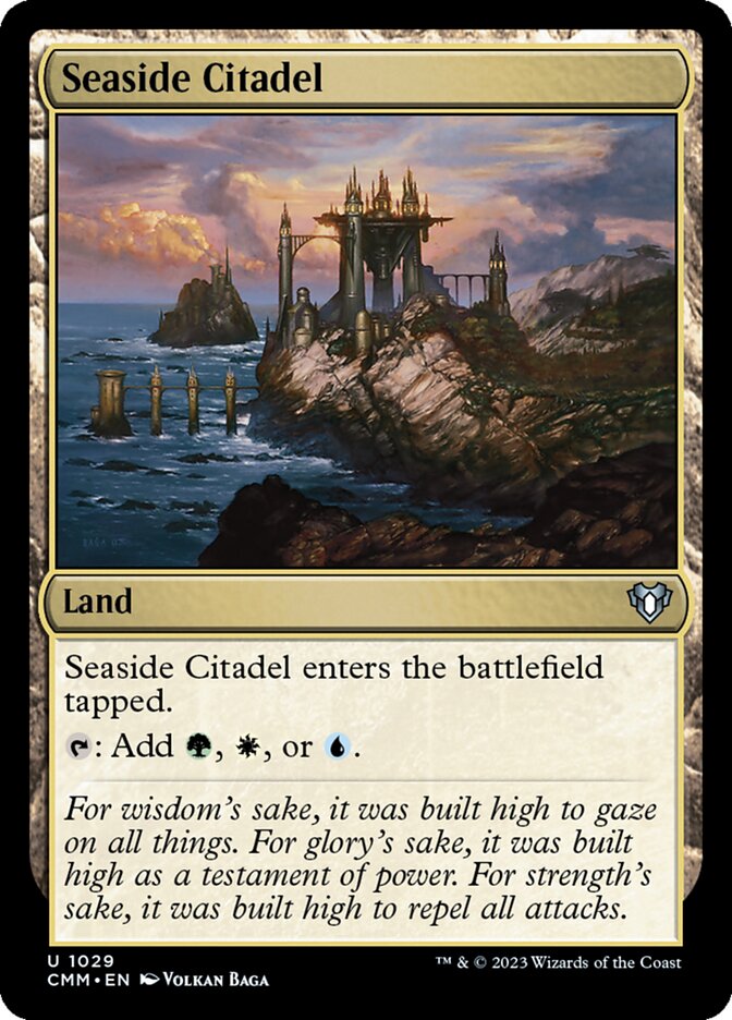 Seaside Citadel – Commander Masters [CMM] – D – #1029