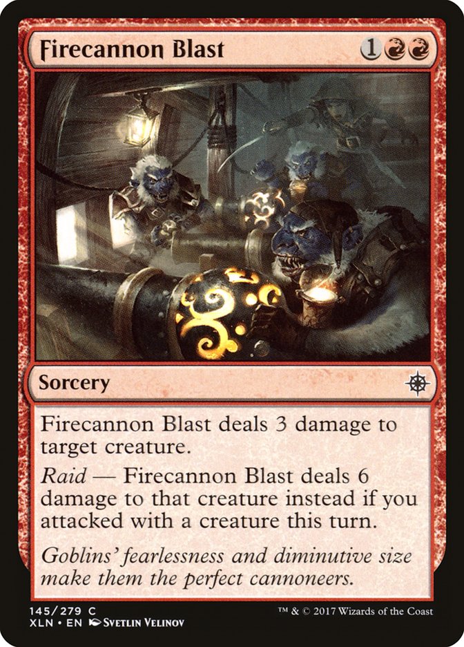 Firecannon Blast – Ixalan [XLN] – D – #145