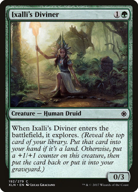 Ixalli's Diviner – Ixalan [XLN] – D – #192